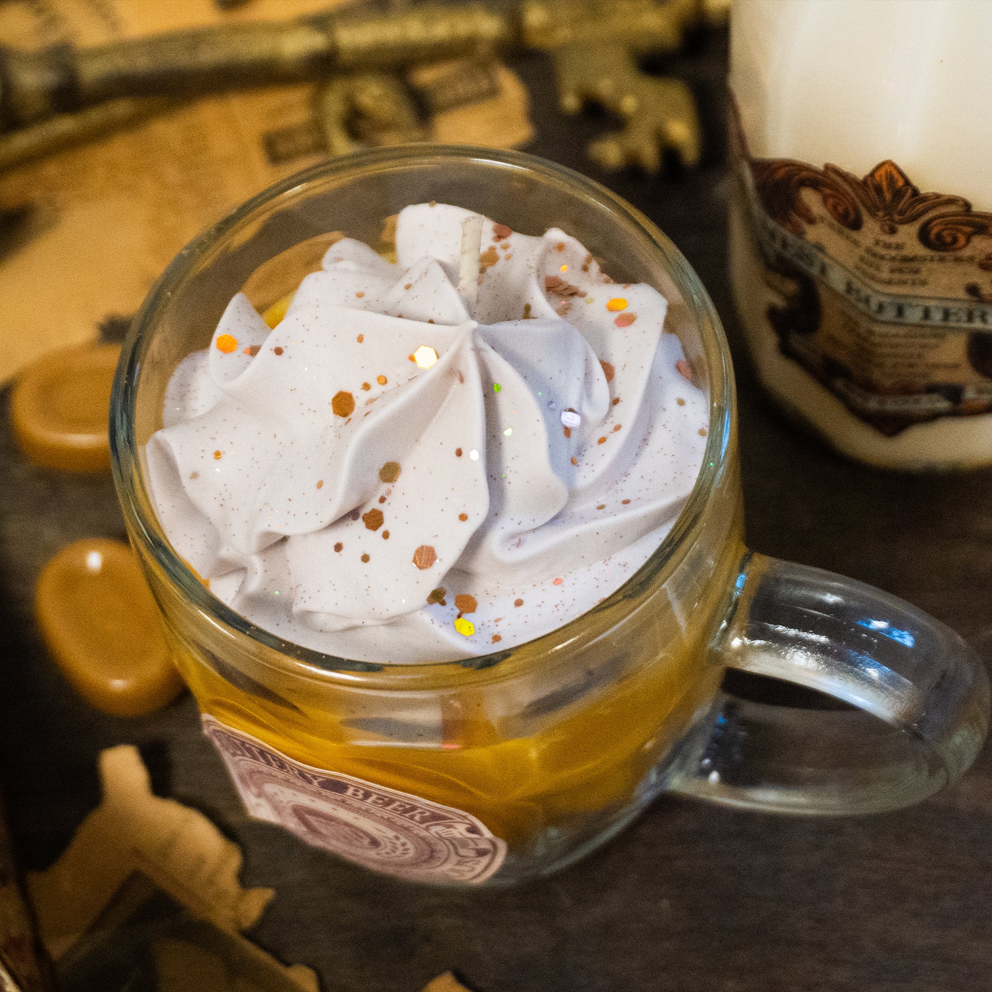 Buttery Beer Tankard Candle