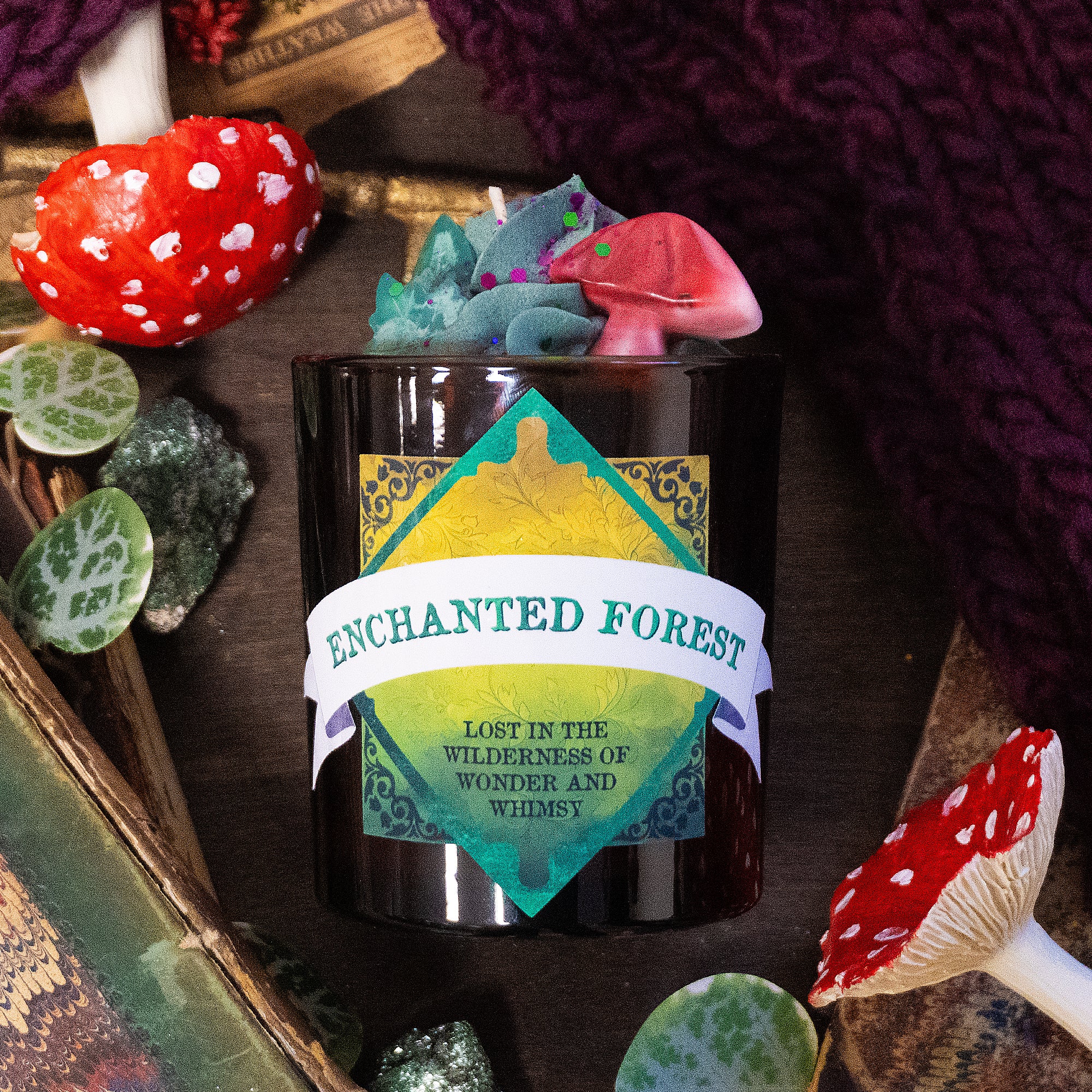 Enchanted Forest Candle