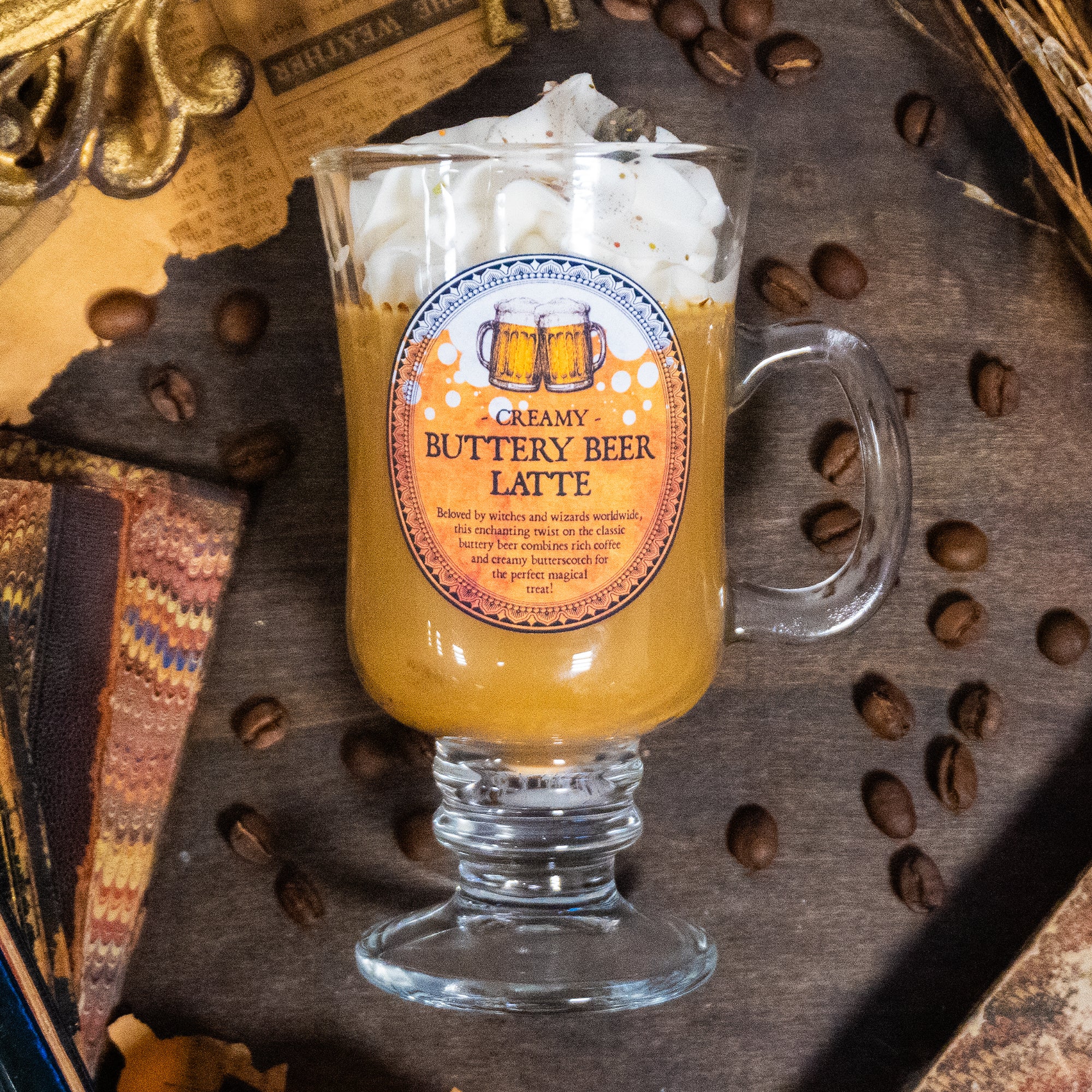 Buttery Beer Latte Candle