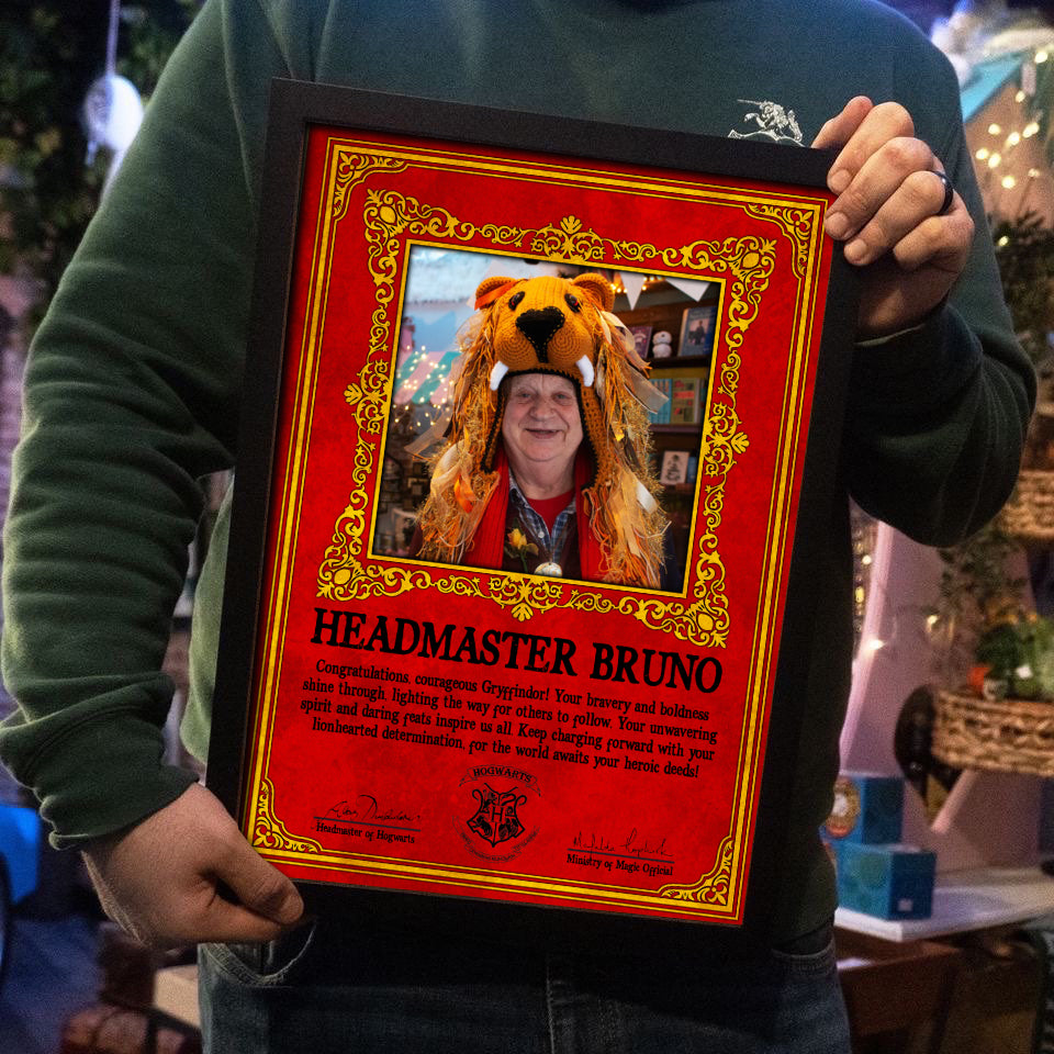 Personalised Gryffindor Picture