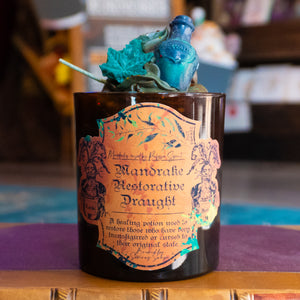 Mandrake Restorative Draught Candle