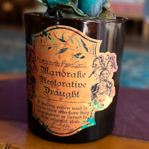 Mandrake Restorative Draught Candle