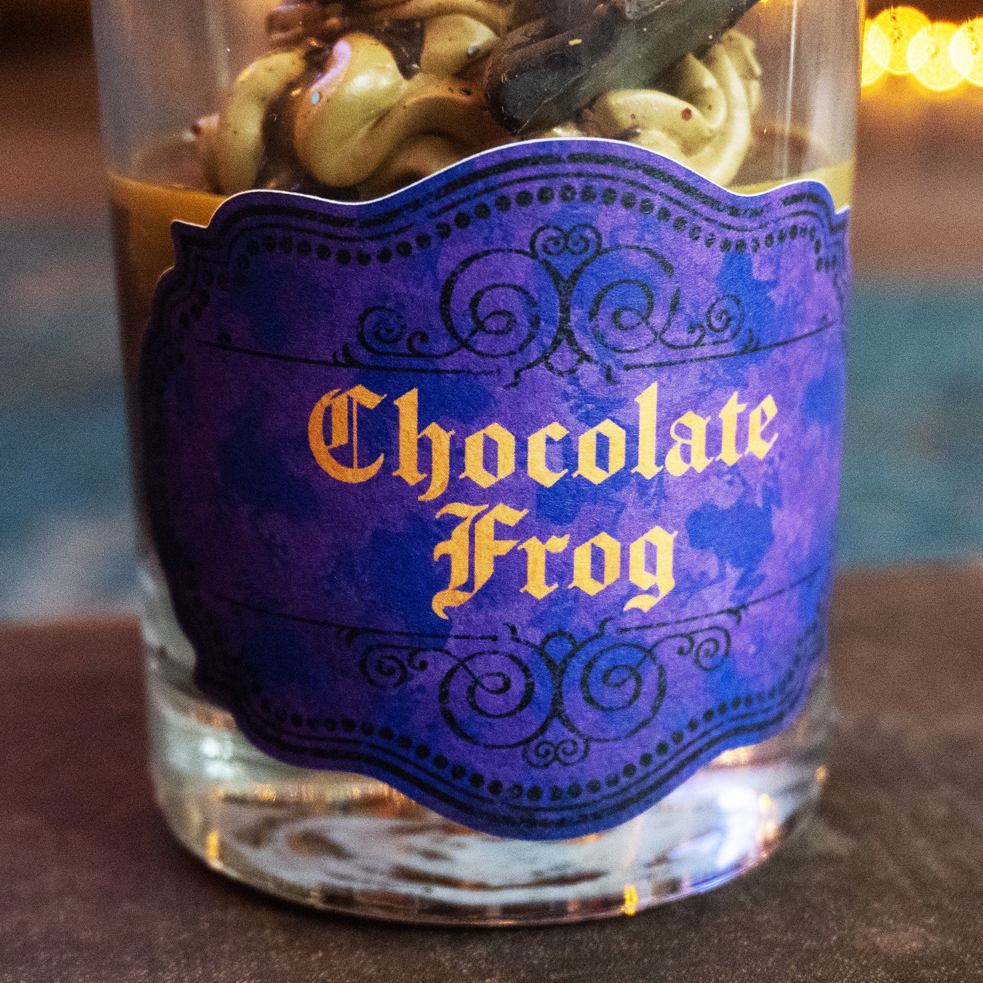 Chocolate Frog Candle